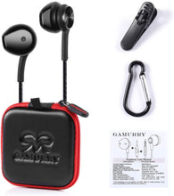 Carica l'immagine nel visualizzatore di Gallery, GUUVOR Auricolari,Cuffie Magnetici Sport,Auricolari in-Ear con Microfono,Resistente al Sudore,Isolamento del Rumore,Alta Definizione,Bassi Potenti,per Samsung,LG,Xiaomi,Sony, Huawei etc- Nero