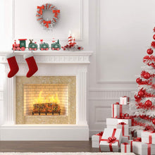 Carica l&#39;immagine nel visualizzatore di Gallery, Lifreer Set di Giocattoli in Legno del Treno di Natale Mini Caravan Trenino con 3 carrozze per Bambini Regalo Decorazioni Natalizie (Verde)