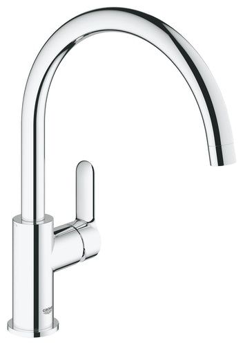 Grohe 31367000 Bauedge Miscelatore Monocomando Lavello, Cromo - Ilgrandebazar