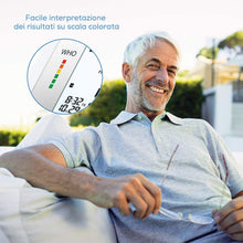 Carica l'immagine nel visualizzatore di Gallery, Sanitas SBM 21 Misuratore di Pressione Sanguigna da Braccio, per circonferenze braccio di 22 - 36 cm, Batterie incluse