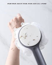 Carica l'immagine nel visualizzatore di Gallery, LIBRNTY Spazzola da Bagno,Manico Lungo Spazzola da Bagno 2 in 1 Spazzola da Bagno per Rimuovere la cheratina,Migliorare la circolazione e la Salute della Pelle,Spazzola Bagno Schiena (grigio)