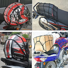 Carica l&#39;immagine nel visualizzatore di Gallery, 2pz Rete Ragno Elastica + Corda Elastica, Annhao Accessori per Moto Bici... - Ilgrandebazar