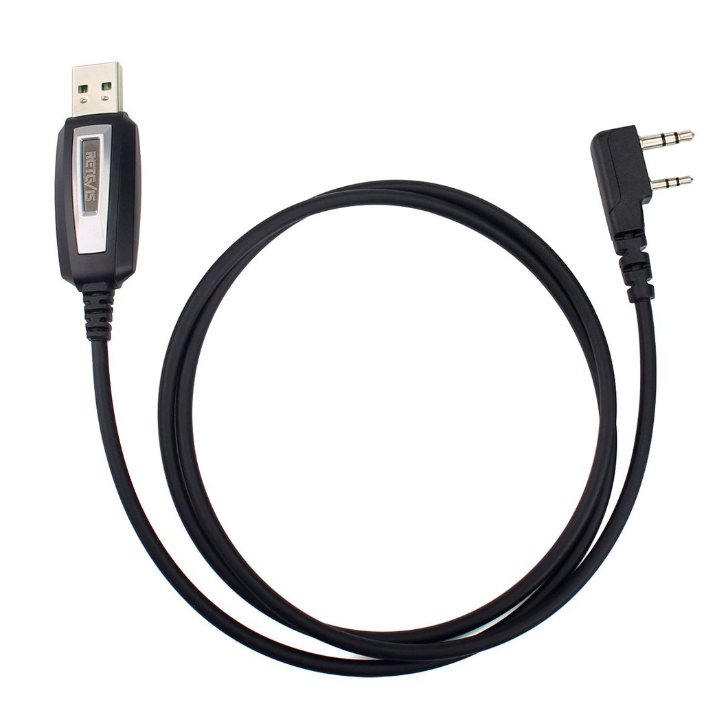 Retevis USB Cavo Programmazione 2 Pin Compatibile con Walkie Talkie Black - Ilgrandebazar