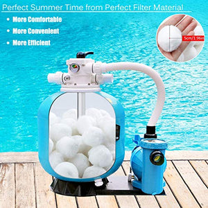 fuansheng 700g Filtro Balls,Sfere per Filtrazione a Sabbia Piscine, Pool...