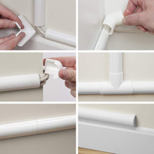 Carica l&#39;immagine nel visualizzatore di Gallery, D-Line CLOAP3015W Accessori a Scatto - 30mm (P) x 15mm Mini (30x15mm), Bianco - Ilgrandebazar