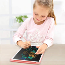 Carica l'immagine nel visualizzatore di Gallery, SCRIMEMO Tavoletta Grafica LCD Scrittura Digitale 8.5 Pollice Colorato,Elettronica Lavagna Cancellabile Tavolo da Disegno Portatile Lavagnetta Doodle per Bambini Insegnante Studenti Progettista (Rosa)