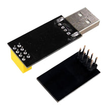 Carica l&#39;immagine nel visualizzatore di Gallery, IZOKEE ESP8266 ESP-01 Serial WiFi Modulo con Adattatore USB a + - Ilgrandebazar