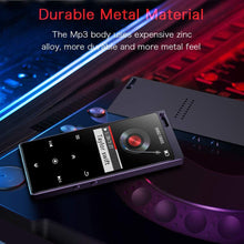 Carica l&#39;immagine nel visualizzatore di Gallery, Lettore MP3 da 16 GB con Bluetooth 4.2, SUPEREYE Audio digitale portatile Lossless Sound lettore musicale, con radio FM/Registratore Vocale, supporto espandibile fino a 64G, cuffie incluse…