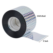 Carica l&#39;immagine nel visualizzatore di Gallery, UCLEVER Nastro Repellente antiuccelli Uccello 106M x 4.8cm Controllore per... - Ilgrandebazar