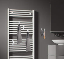 Carica l&#39;immagine nel visualizzatore di Gallery, Appendini per Termoarredo 8pz Ganci Portasciugamani Bagno Appendere... - Ilgrandebazar