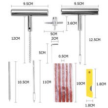 Carica l&#39;immagine nel visualizzatore di Gallery, Faburo 9pcs Kit per Riparazione Pneumatici, Moto Ripara Pneumatici Gomme... - Ilgrandebazar
