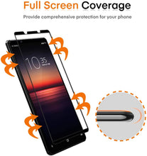 Carica l&#39;immagine nel visualizzatore di Gallery, iVoler 3 Pezzi Pellicola Vetro Temperato per Sony Xperia 1 II (2ᵃ Generazione), [Copertura Completa] Pellicola Protettiva Protezione per Schermo per Sony Xperia 1 II