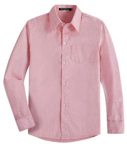 Spring&Gege Camicia da ragazzo a maniche lunghe, uniforme formale, in twill... - Ilgrandebazar