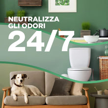 Carica l&#39;immagine nel visualizzatore di Gallery, Air Wick Active Fresh Deodorante per Ambienti, Confezione con 1 Diffusore Automatico senza gas, 1 Ricarica alla Fragranza Brezza Marina e Magnolia 228ml, 2 Pile AA, Neutralizza Odori 24/7