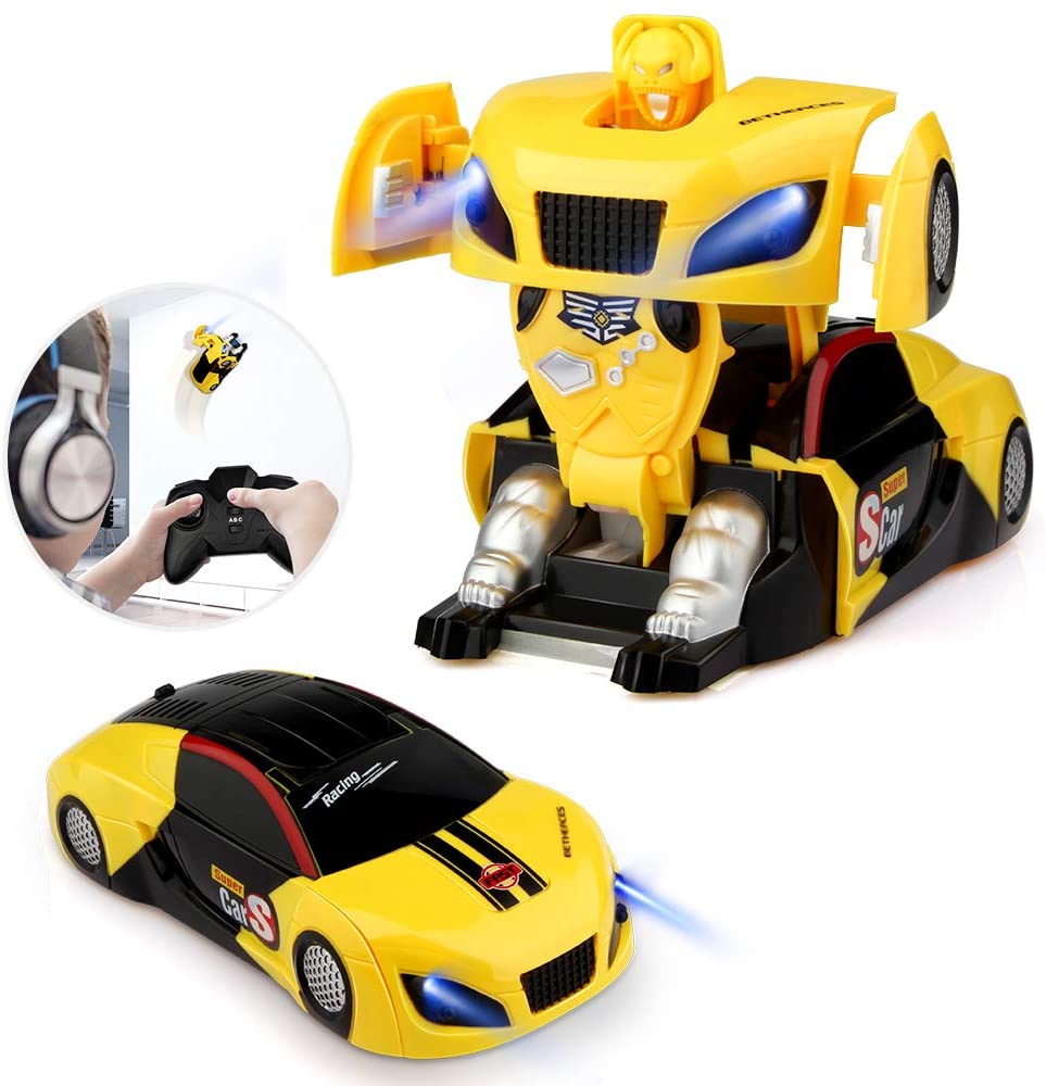 Giocattolo Per Auto Robot - Auto Della Polizia Elettrica Trasformabile, Musica Luminosa, Deformazione Rotante A 360° | Giocattolo Multifunzionale Per Autto Robotiche, Veicolo Di Polizia Creativo Giocattolo Per Auto Robot - Auto Della Polizia Elettrica Trasformabile, Musica Luminosa, Deformazione Rotante A 360° | Giocattolo Multifunzionale Per Autto Robotiche, Veicolo Di Polizia Creativo