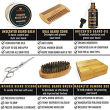 Carica l'immagine nel visualizzatore di Gallery, Kit Per La Cura Della Barba Premium Uomo - 100% olio bio barba, Spazzola... - Ilgrandebazar