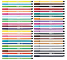 Carica l&#39;immagine nel visualizzatore di Gallery, Pennarello Premium - STABILO Pen 68 - Scatola in Metallo da 50 - Colori... - Ilgrandebazar