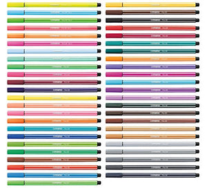 Pennarello Premium - STABILO Pen 68 - Scatola in Metallo da 50 - Colori... - Ilgrandebazar