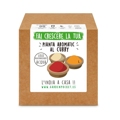 Garden Pocket - Fai crescere la tua Pianta Aromatic al CURRY - Kit di...