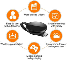 Carica l&#39;immagine nel visualizzatore di Gallery, Dongle Display WIFI, ATETION WiFi Senza Fili Ricevitore HDMI TV 1080P Mini Display Airplay Miracast DLNA per IOS/Android/Mac