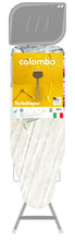 Carica l'immagine nel visualizzatore di Gallery, Colombo ASSE Stiro Turbo Vapor 120x40 cm con Porta Caldaia, Acciaio, Grigio