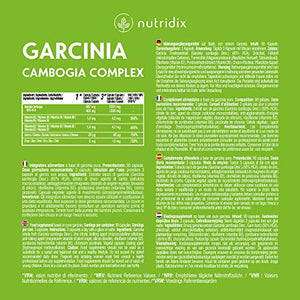 Garcinia Cambogia 2.000mg per dose - Bruciagrassi e sopprime l'appetito con...