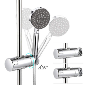 [2019 Nuovo] Joyoldelf Supporto Doccia 19-25 mm ABS Regolabile Ricambio...