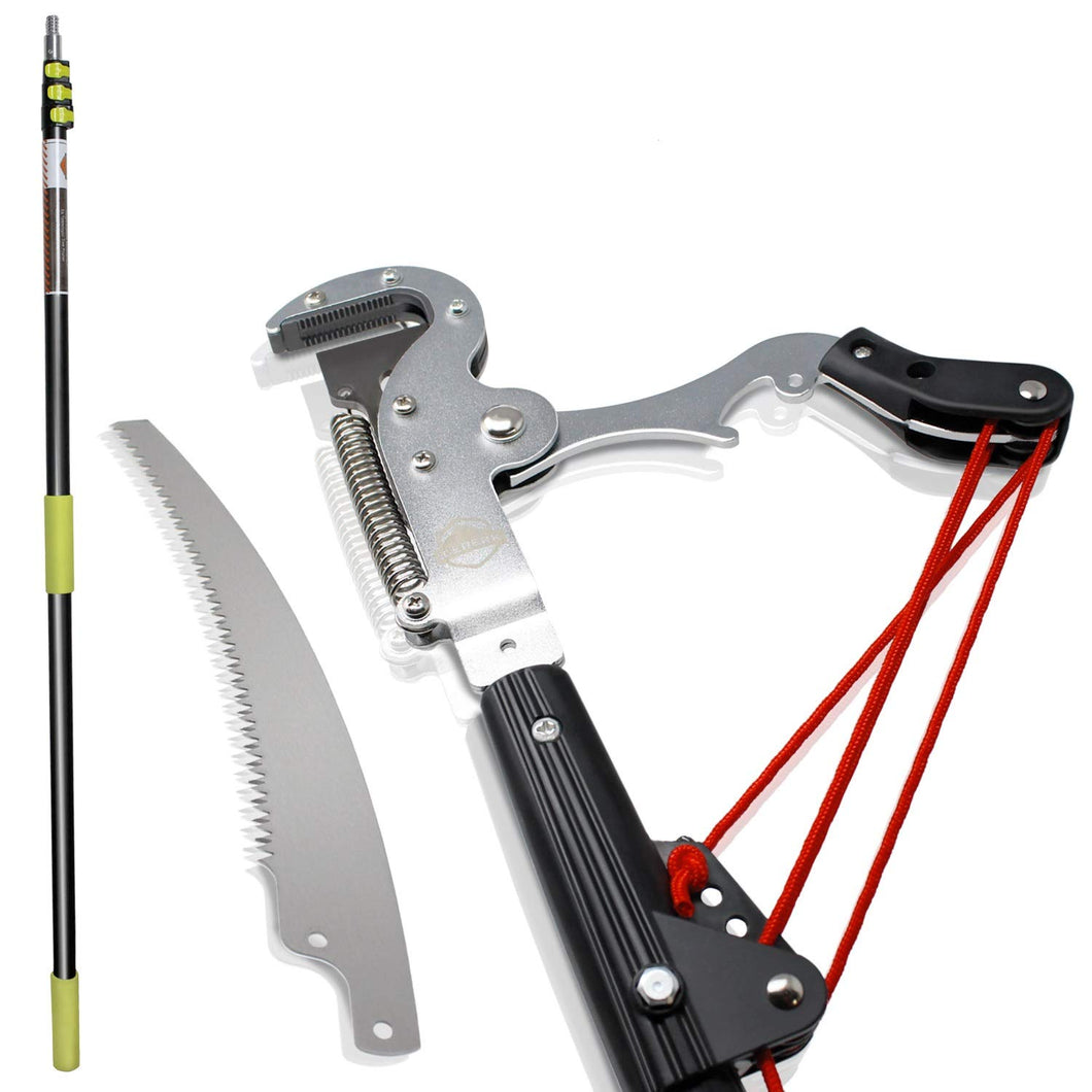 Iceberk Svettatoio telescopico Professionale incl. Sega da 1,55 - 5,40 m - Ilgrandebazar