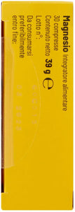 Equilibra Integratori Alimentari, Magnesio con Vitamine del Gruppo B, Integratore Magnesio e Vitamine B1, B5 e B6, Per il Normale Metabolismo Energetico, Senza Glutine, 30 Compresse Magnesio con Vitamine Gruppo B 30 Compresse