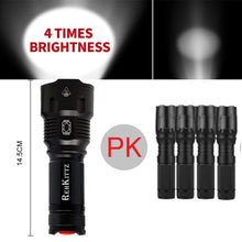Carica l&#39;immagine nel visualizzatore di Gallery, Torcia LED Potente Torce Alta Potenza Militare, Lumen Torcia... - Ilgrandebazar
