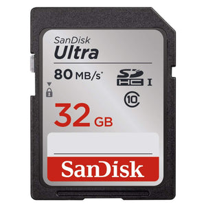 SanDisk Ultra Scheda di Memoria SDHC Traditional, Velocità 32 GB, Argento