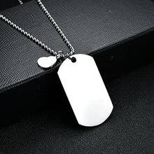 Carica l'immagine nel visualizzatore di Gallery, to my Son from MOM i want you Believe Love Dog tag militare Air Force... - Ilgrandebazar