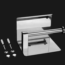 Carica l&#39;immagine nel visualizzatore di Gallery, Yissvic Porta Carta Igienica Portarotolo Acciaio Inox 304 spesso - Ilgrandebazar