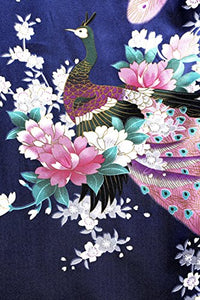 BABEYOND Vestaglia Kimono Donna Lungo Pigiama Blu Scuro - Ilgrandebazar