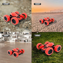 Carica l'immagine nel visualizzatore di Gallery, Macchina Telecomandata, 4WD RC Auto Telecomando 360° Rotazione Acrobatica RC Stunt Car Telecomandate 1:28 / 2.4GHZ Macchina Radiocomandata per Bambini Giocattoli Regalo- Rosso (Batteria Non Inclusa)