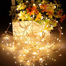 Carica l'immagine nel visualizzatore di Gallery, Ariceleo Led Stringa Luci a Batteria, 1 Pezzi 5 metri 50 Bianco Caldo - Ilgrandebazar