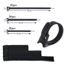 Carica l&#39;immagine nel visualizzatore di Gallery, Fascette cavi, ZoneYan fissaggio fascette con riutilizzabili Hook e Loop... - Ilgrandebazar