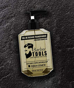 ✮ BARBER TOOLS ✮ Gel da barba trasparente 150ml - Per una rasatura precisa...
