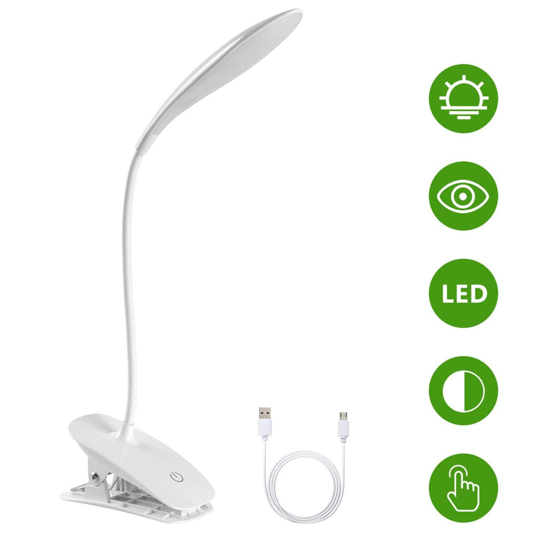 Lampada da Tavolo 20 LED Clip, URAQT Lettura con Pinza, #1 - Ilgrandebazar