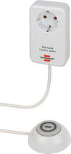 Carica l'immagine nel visualizzatore di Gallery, Brennenstuhl 1508220 Eco Line Comfort, Adminato, con Adattatore per Interruttore El CSA 1, 230 V