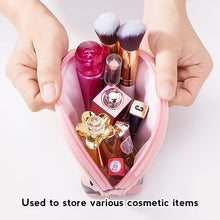 Carica l'immagine nel visualizzatore di Gallery, KSIBNW 3 in 1 Beauty Case da Viaggio Borsone Beauty Case Donna Portatile Pochette Trucchi Impermeabile in PVC Trasparente,Borsa da viaggio per il Trasporto Cosmetica per Trucco per Ragazze Bianca 201-bianca