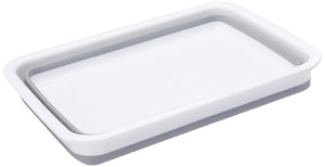 Ashley Unisex BB-CB250 - Bacinella pieghevole per lavarsi, M, Grigio/ Bianco - Ilgrandebazar