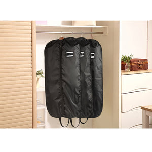 ecooe 2-Pezzi Borsa Porta Abiti 110x60cm Versione pišŽ 110x60cm, Negro 1 - Ilgrandebazar