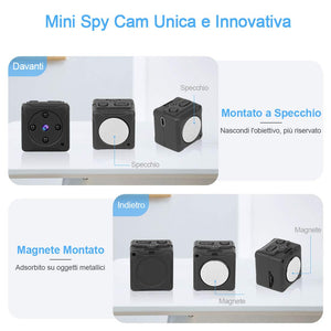 Mini Telecamera Spia Nascosta,MHDYT Full HD 1080P Portatile Micro Spy mini - Ilgrandebazar