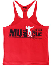 Carica l&#39;immagine nel visualizzatore di Gallery, Muscle Alive Uomo Fitness sotto Maglie Sportive Canotta Bodybuilding... - Ilgrandebazar