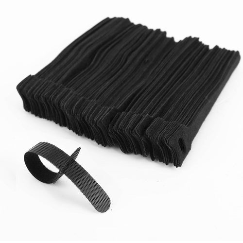Shentian 100 pezzi Confezione Fascette Ferma cavo in 150*(12-18)mm, Nero - Ilgrandebazar