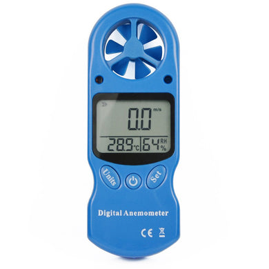Ehdis® 3 in 1 Handy Anemometro Digitale LCD Wind Meter di Temperatura del... - Ilgrandebazar
