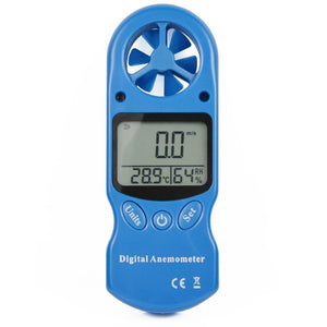 Ehdis® 3 in 1 Handy Anemometro Digitale LCD Wind Meter di Temperatura del... - Ilgrandebazar