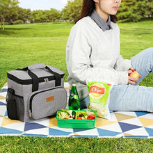 Carica l'immagine nel visualizzatore di Gallery, Lifewit 15L Borsa Termica Manutenzione di Freddo e Caldo per 15L, Grigio - Ilgrandebazar