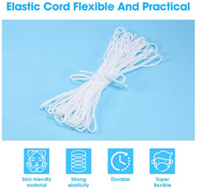 Carica l'immagine nel visualizzatore di Gallery, Teaisiy 45m Elastico, Elastico per Cucito Cordino Elastico Rotondo per Cucire, Lavorare a Maglia, Progetti Artistici e Artigianato Fai da Te
